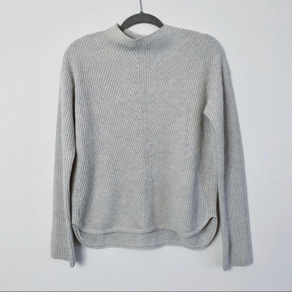 Babaton textured ribbed mockneck sweater Chalmers xxs xs read - Picture 2 of 4